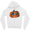 goofy pumpkin Zipper Hoodie