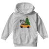 merry christmas car Youth Hoodie