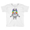 Gym Unicorn Toddler T-shirt