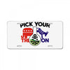 pick your poison License Plate