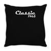 made in 1965classic mens 50th birthday gift dad 50 yearpresent Throw Pillow
