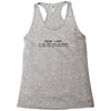 funny t shirt dear lord if you can't make me skinny Racerback Tank