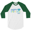 happy father day 3/4 Sleeve Shirt