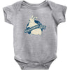 jurassic bunnies Baby Bodysuit