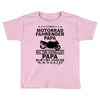 motorrad papa Toddler T-shirt