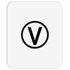 vegan symbol Mousepad