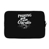 fishing is my cardio Laptop sleeve
