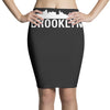 brooklyn city skyline silhouette Pencil Skirts