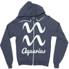 aquarius zodiac Zipper Hoodie