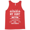 Dear Aunt, Thanks For Being My Aunt, Love, Your Favorite Tank Top