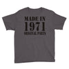 made in 1971 original parst Youth Tee