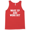 wake up work out Tank Top