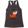 for fox sake Racerback Tank