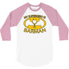 my superhero is barman 3/4 Sleeve Shirt