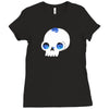 skull full of cats Ladies Fitted T-Shirt