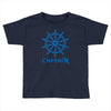 shirt steuerrad yacht boot ship sailing captain segeln kapit&auml;n Toddler T-shirt