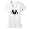 Beto O'rourke Texas Women's V-Neck T-Shirt