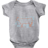 an exhaustive guide to cuts of meat Baby Onesie