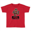 groot grow strong galaxy gym fitness mashup Toddler T-shirt