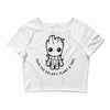 baby groot Crop Top