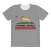 colifornia republic parody pugfornia republic All Over Women's T-shirt