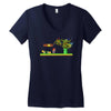 revenge of the turtles Women's V-Neck T-Shirt
