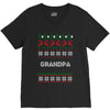 ugly christmas grandpa V-Neck Tee