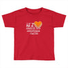 my heart basketball Toddler T-shirt