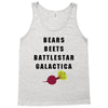 bears beets battlestar galactica Tank Top