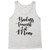 badass feminist cat mom Tank Top