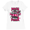 mach pizza Ladies Fitted T-Shirt