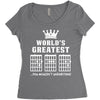 F Chord Dad Funny Guitar Women's Triblend Scoop T-shirt