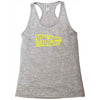 retro back to the future Racerback Tank