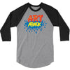 retro tv show unofficial art attack 3/4 Sleeve Shirt