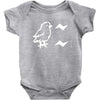 chicken say ciit cit Baby Bodysuit
