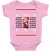 ugly super mario christmas Baby Bodysuit