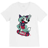 foxes V-Neck Tee