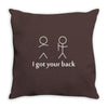 ladies i got your back Throw Pillow