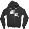 walking undodead Zipper Hoodie