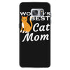 world's best cat mom Samsung Galaxy S7