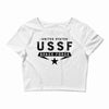 United States Ussf Space Force Crop Top