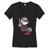freddy krueger cartoon ideal birthday present or gift Women's V-Neck T-Shirt