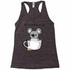 my puns are Racerback Tank