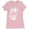 angry bomb Ladies Fitted T-Shirt