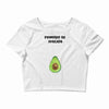 Powered By Avocado Crop Top