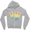 old man Zipper Hoodie