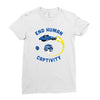 end human captivity Ladies Fitted T-Shirt