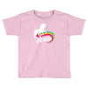 rainbow unicorn Toddler T-shirt