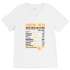 Cancer Facts Zodiac V-Neck Tee