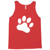 paw sticker vinyl decal Tank Top